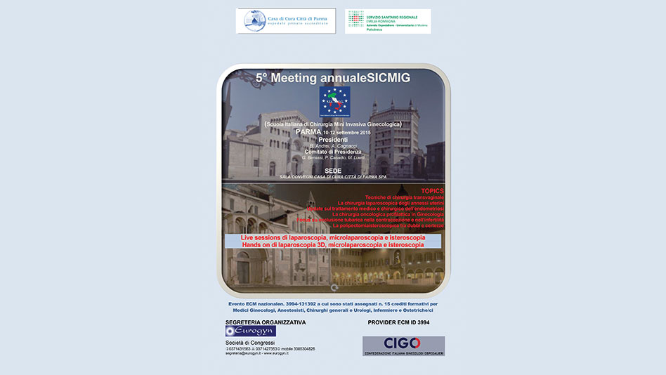 5° Meeting annuale della SICMIG